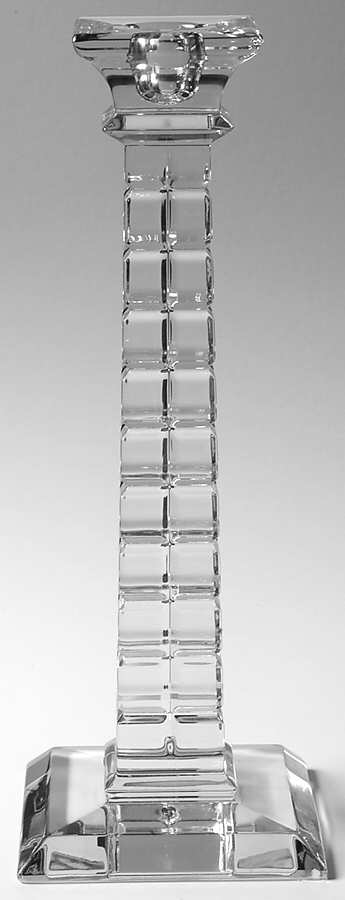 Colosseum 10" Tall Single Light Candlestick by Mikasa-1