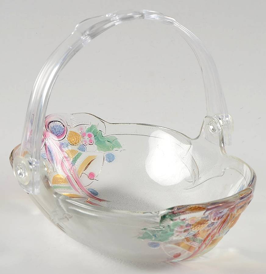 Festive Bells 7" Handled Basket by Mikasa-1
