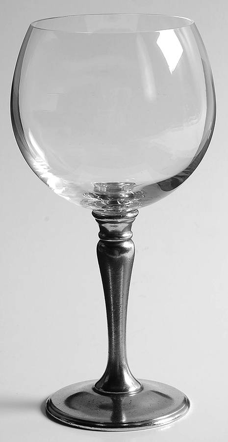 Classic (Crystal, Pewter) Balloon Wine by Match Pewter-1