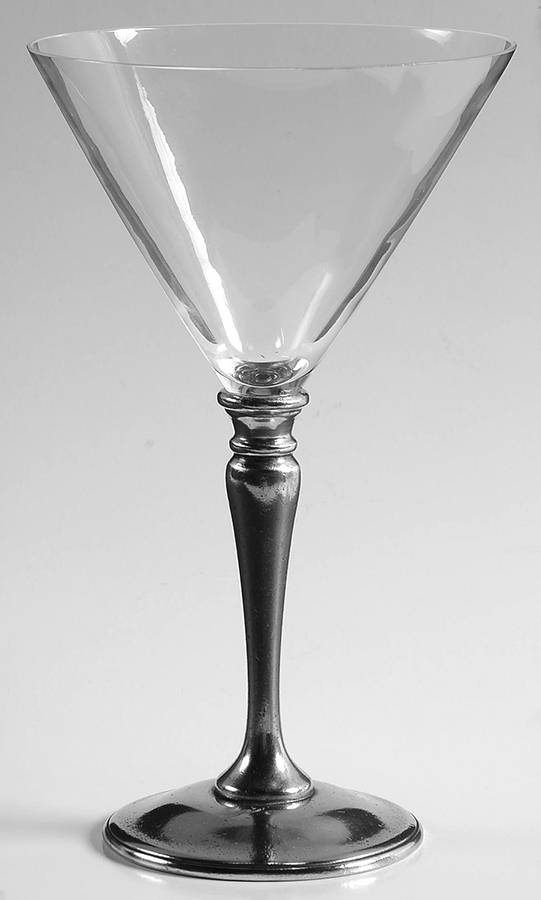Classic (Crystal, Pewter) Martini Glass by Match Pewter-1