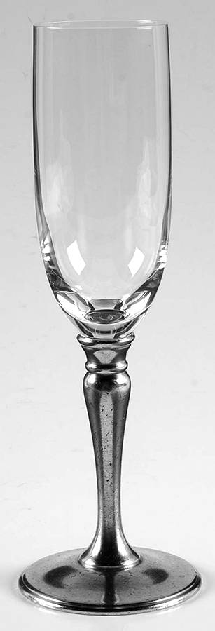 Classic (Crystal, Pewter) Fluted Champagne by Match Pewter-1