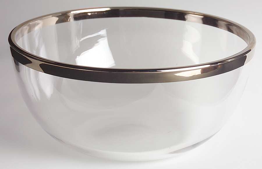 Classic Platinum 9" Hostess Bowl by Mikasa-1
