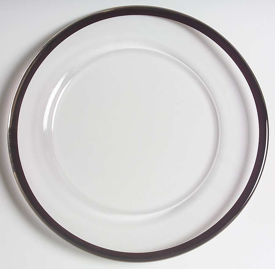 Classic Platinum 12" Service Plate by Mikasa-1
