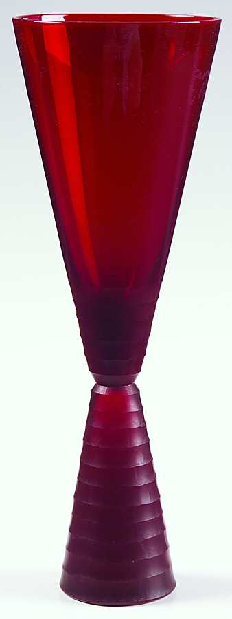 Pure Red Fluted Champagne by Mikasa-1