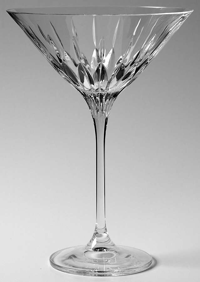 Arctic Lights Modern Martini Glass by Mikasa-1