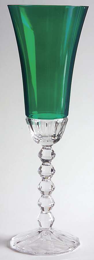 Gemstone (Colored) Emerald Green Fluted Champagne by Mikasa-1