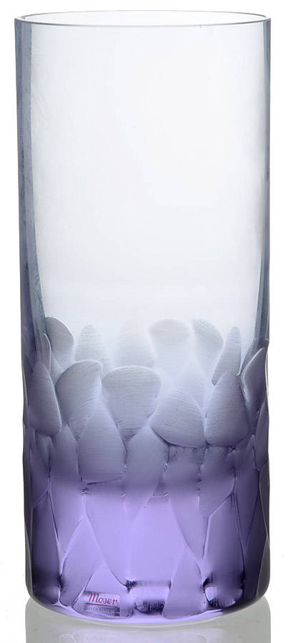 Pebbles Aquamarine Highball by Moser-1