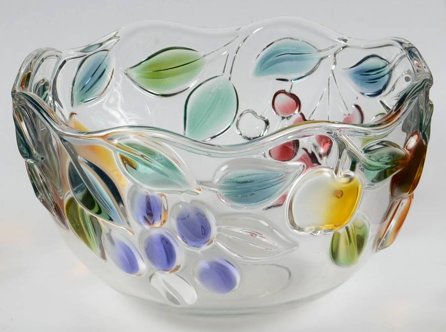 Garden Harvest (Embossed Color Fruit) 8" Round Bowl by Mikasa-1