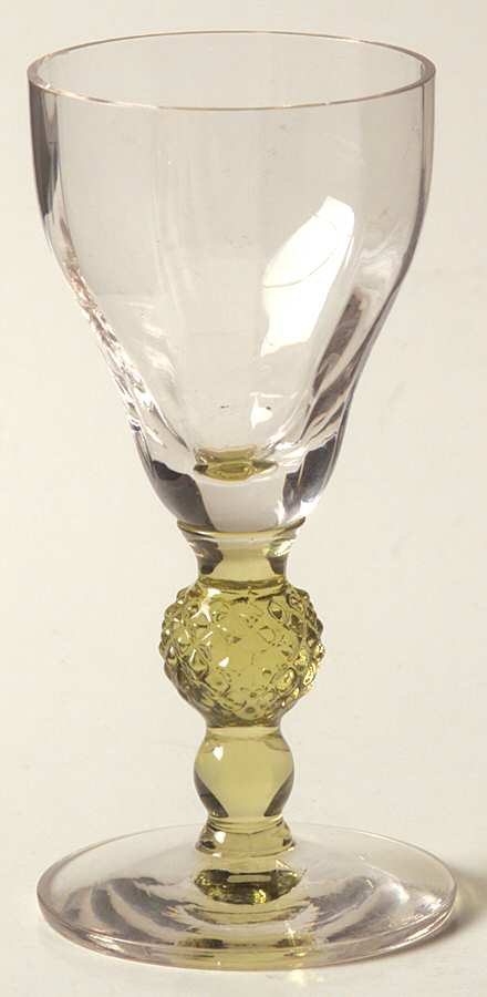 Old English Topaz Stem Cordial Glass by Morgantown-1