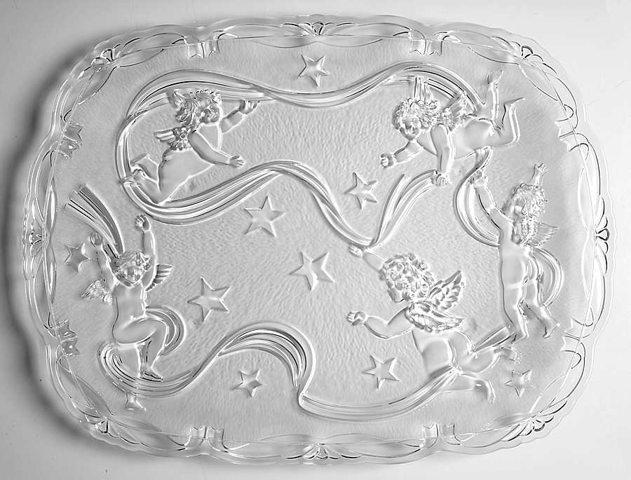 Cherubs 16" Rectangular Platter by Mikasa-1