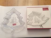 Holiday Evergreen Tree Shape Candy Dish by Mikasa-1
