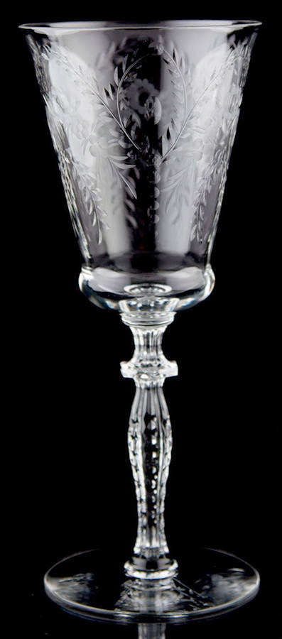 7691-4 Water Goblet by Morgantown-1
