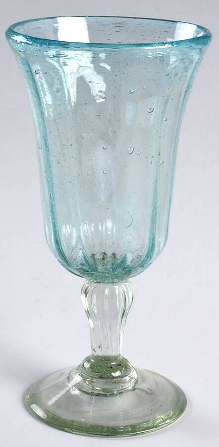 Glitz Turquoise Water Goblet by Mariposa-1