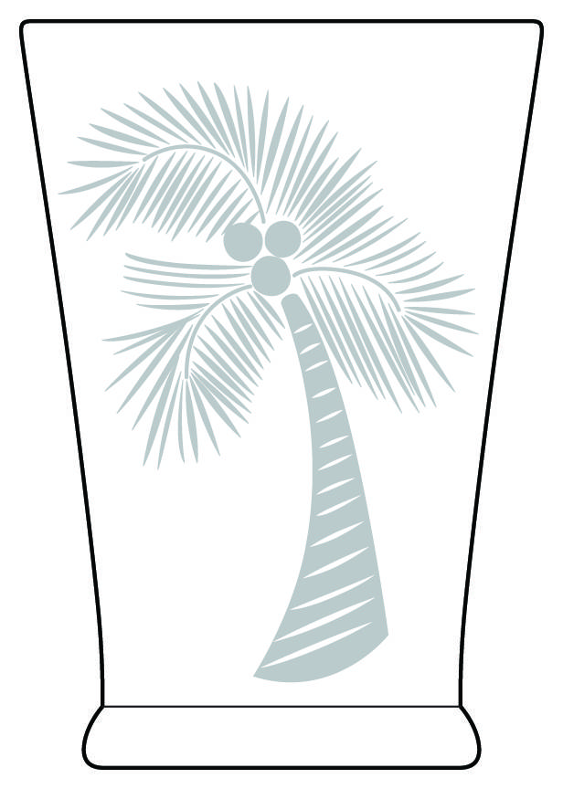 Palmera Highball Glass by Mariposa-1