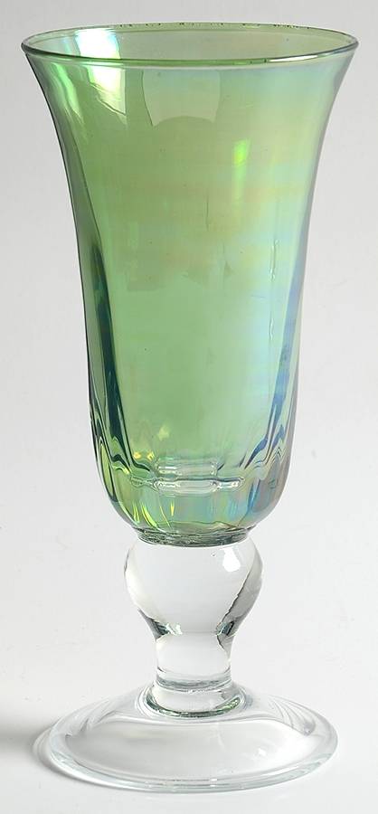Bijoux Emerald Green Fluted Champagne by Mariposa-1