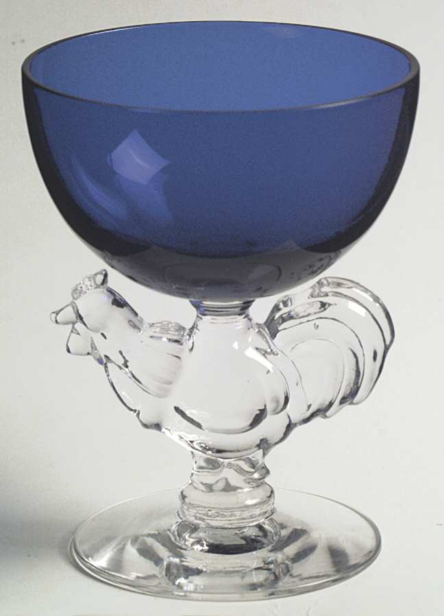 Animals & Figurines Cobalt Blue Liquor Cocktail by Morgantown-1