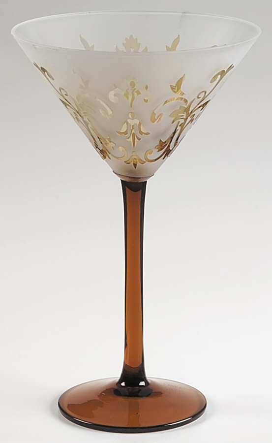 Cheers Artistry Tapestry Martini Glass by Mikasa-1