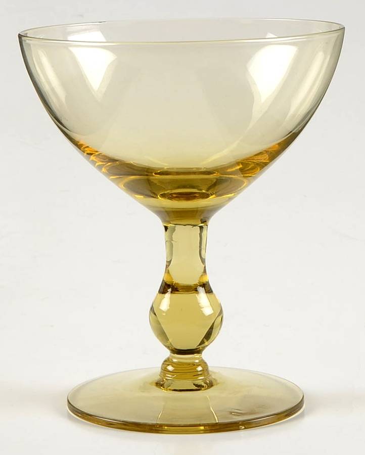 Regina Topaz Champagne/Tall Sherbet by Morgantown-1