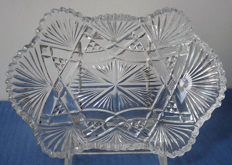 Champion Clear 6" Oblong Relish by McKee-1