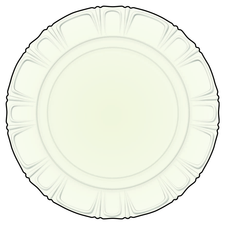 Sheffield Dinner Plate by MacBeth-Evans-1