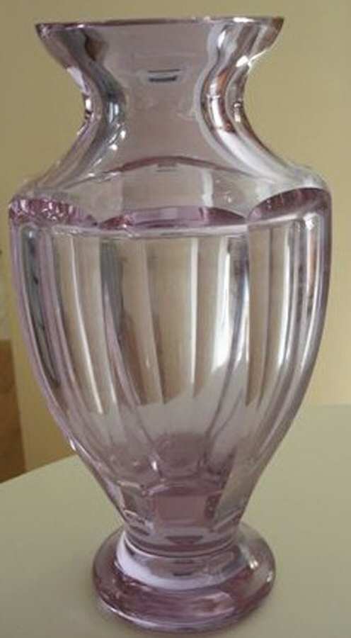 609 Alexandrite 11" Flower Vase by Moser-1
