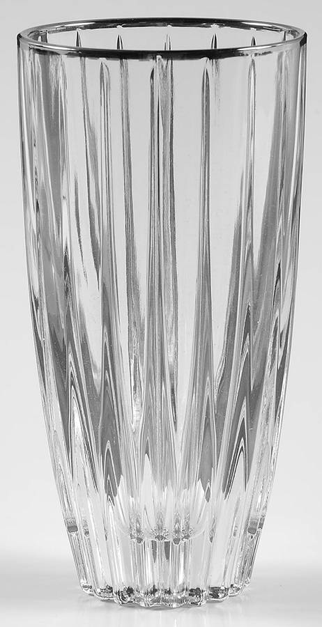 Tiara (Platinum Trim) Highball Glass by Mikasa-1