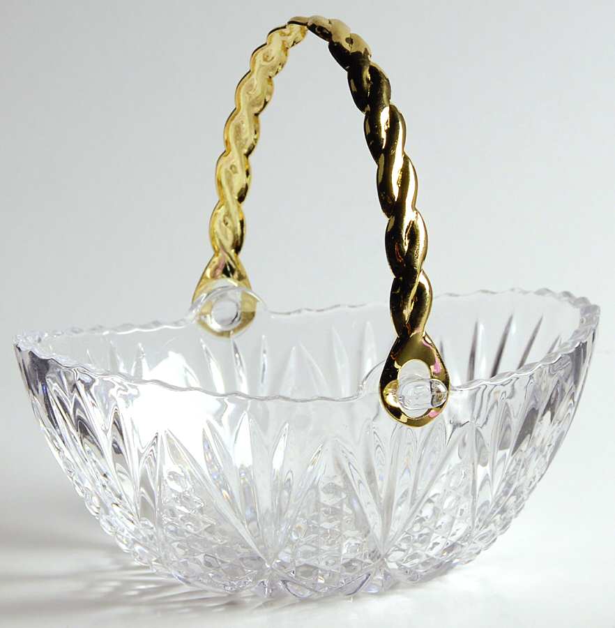 Tender Rose 5" Handled Basket by Mikasa-1