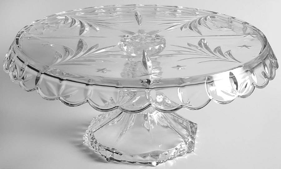 Christmas Night Round Cake Stand by Mikasa-1