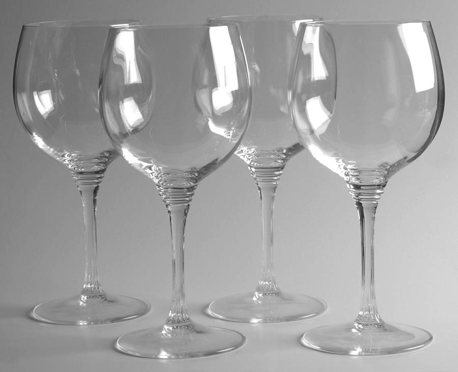 Luisa Wine - Set of 4 by Mikasa-1