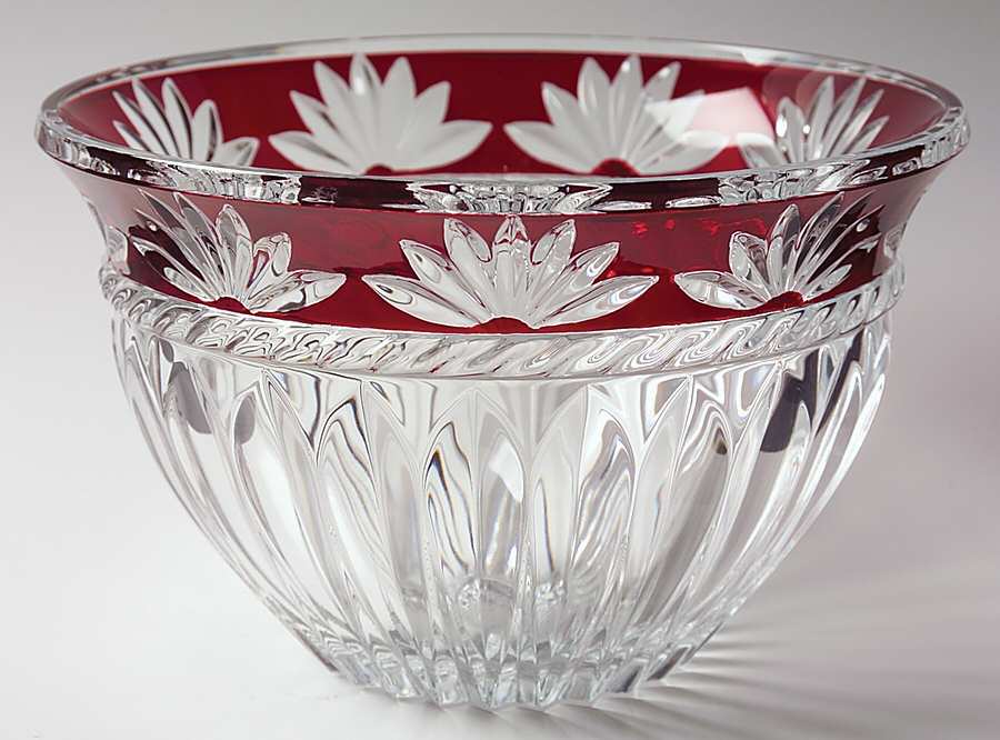Corinth Ruby 9" Round Bowl by Mikasa-1