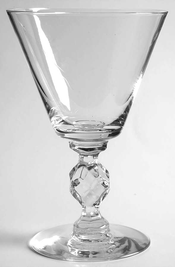 Roanoke Clear Water Goblet by Morgantown-1