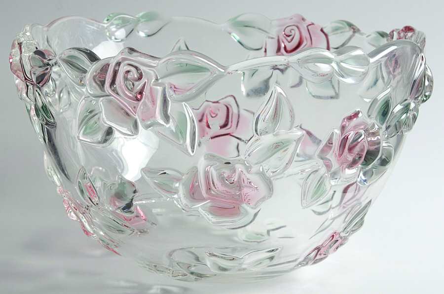 Bella Rosa Pink 9" Round Bowl by Mikasa-1