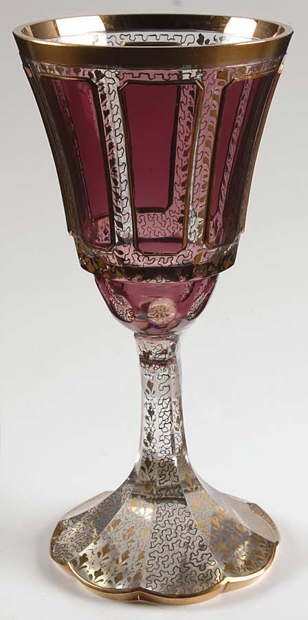 MUR12 Water Goblet by Murano Glass-1