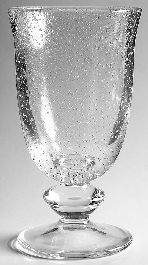 Rivoli Clear Water Goblet by Mikasa-1