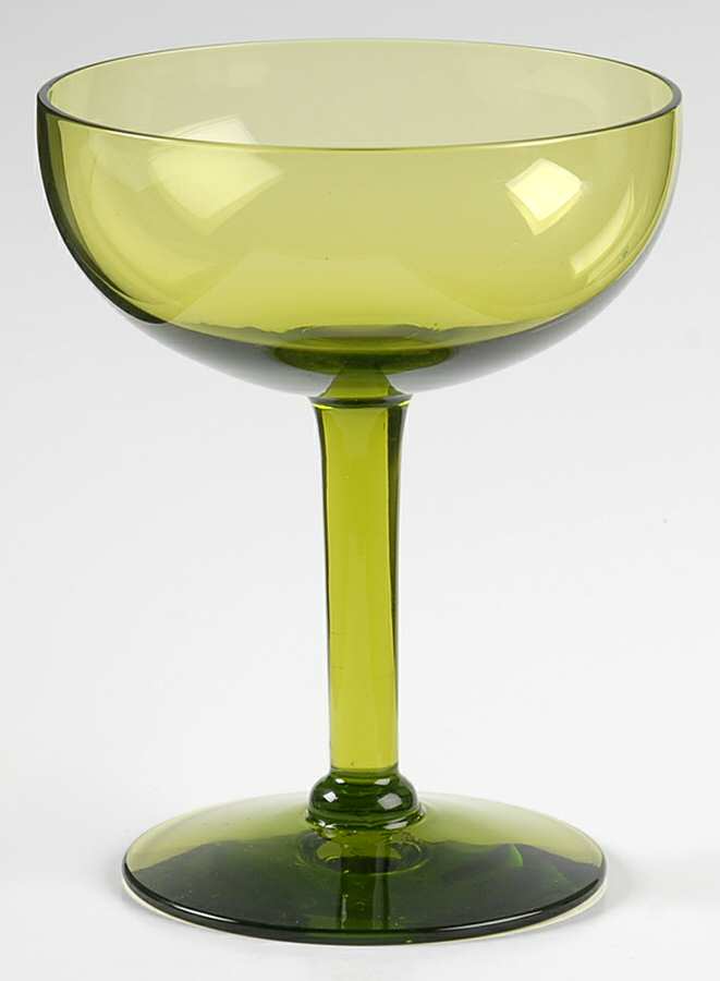 Plantation Moss Green Champagne/Tall Sherbet by Moncrief's-1