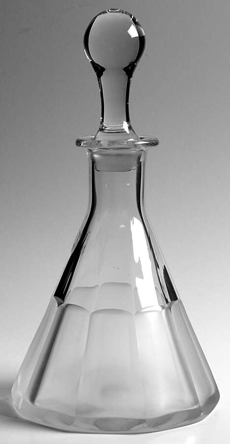 Gladstone Decanter & Stopper by Metropolitan Glass-1