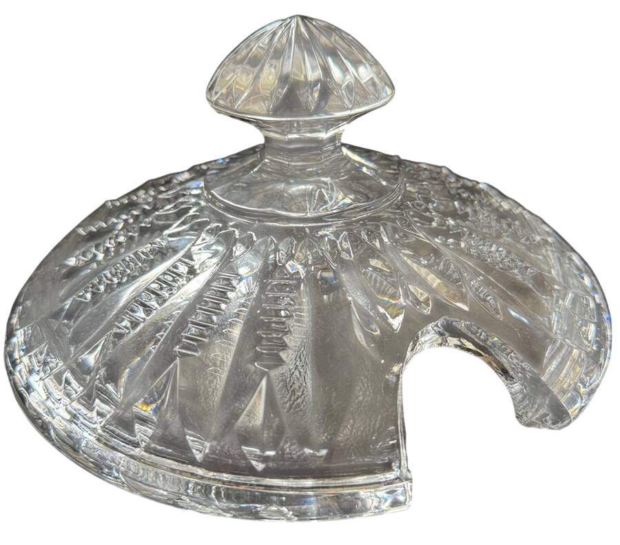 English Fern Lid for Biscuit Barrel by Mikasa-1