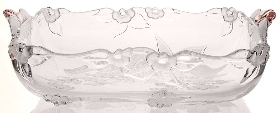 Carmen Rose 11" Square Bowl by Mikasa-1