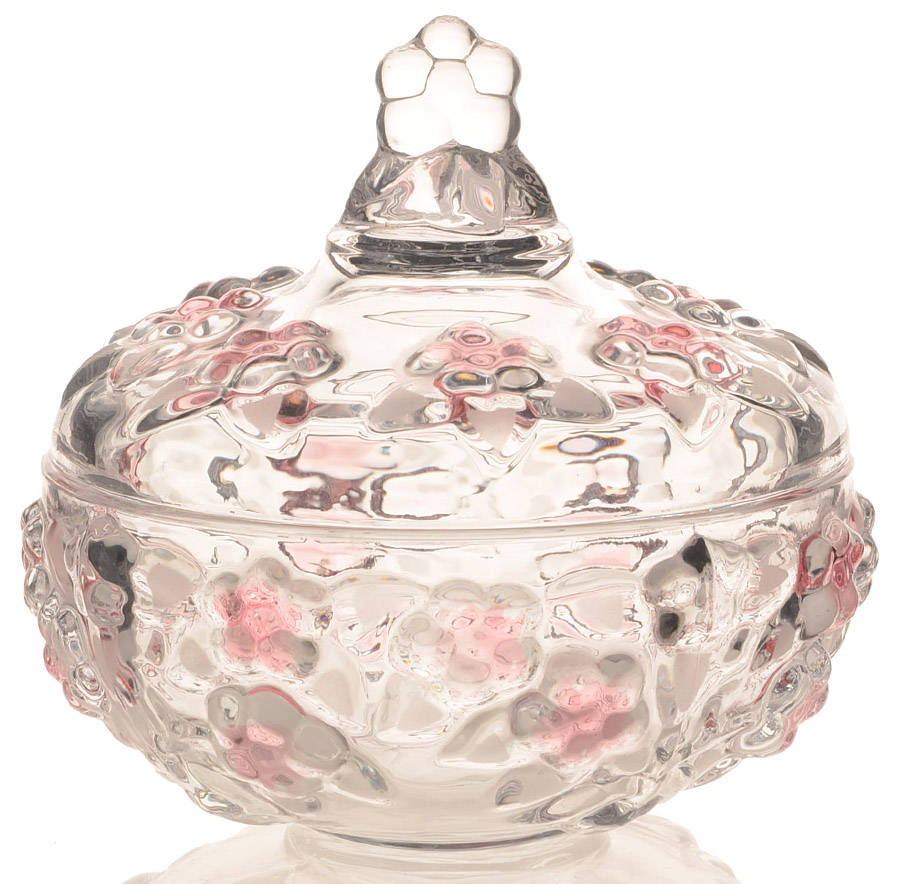 Carmen Rose Candy Dish & Lid by Mikasa-1