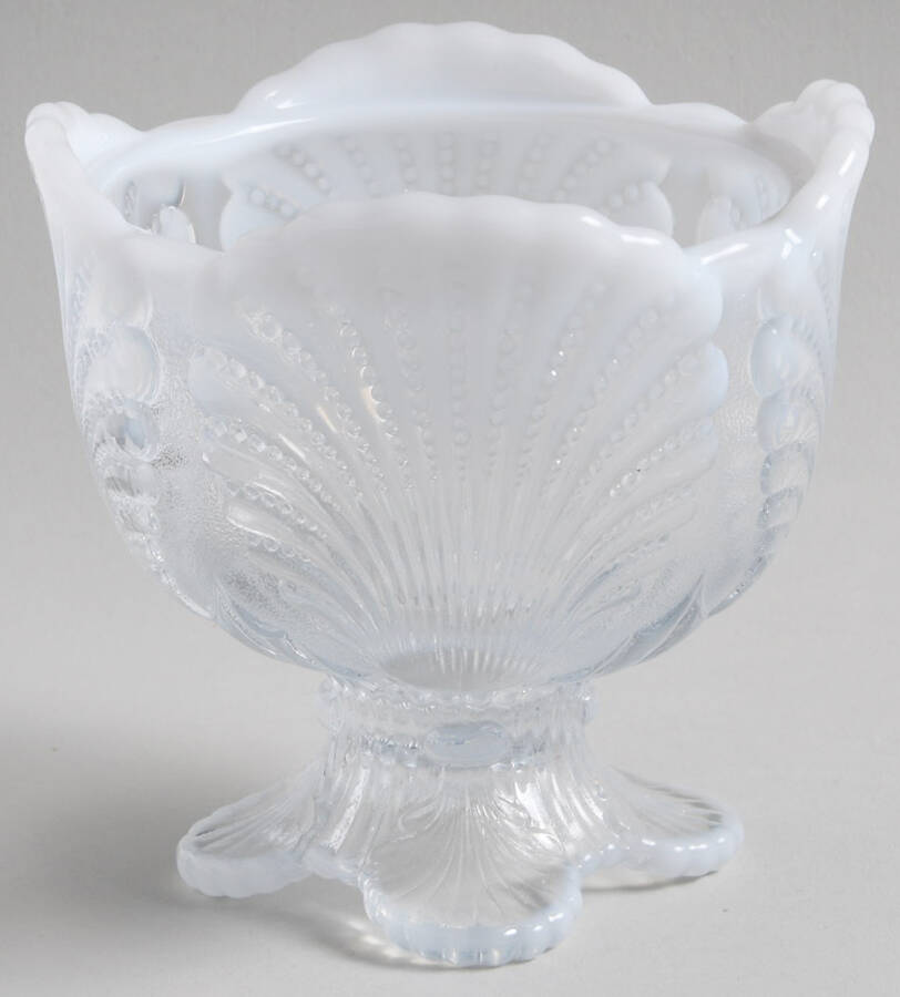 Shell Crystal Opal Open Sugar by Mosser (Ohio)-1