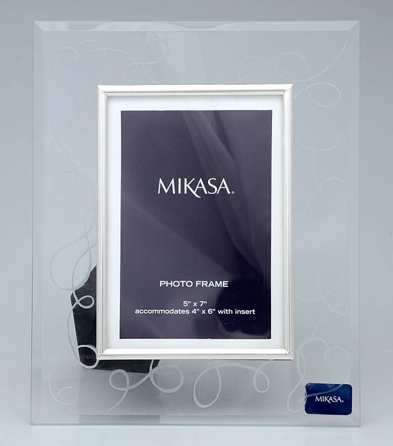 Love Story Frame-Holds 5" X 7" Photo by Mikasa-1