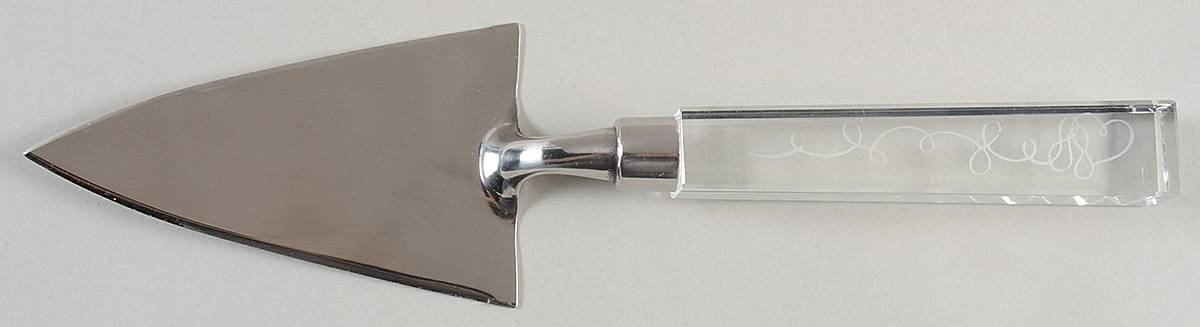 Love Story Cake Server W/Stainless Blade by Mikasa-1