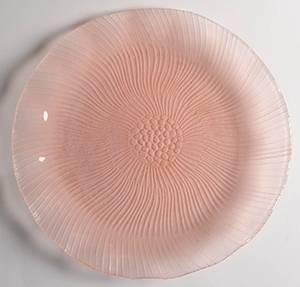 Ruffled Lotus Coral Rose 13" Hostess Server/Tray by Mikasa-1