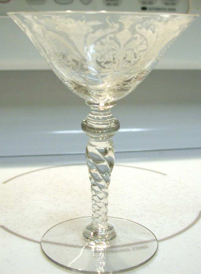 Carlton Marco (No Platinum) Champagne/Tall Sherbet by Morgantown-1