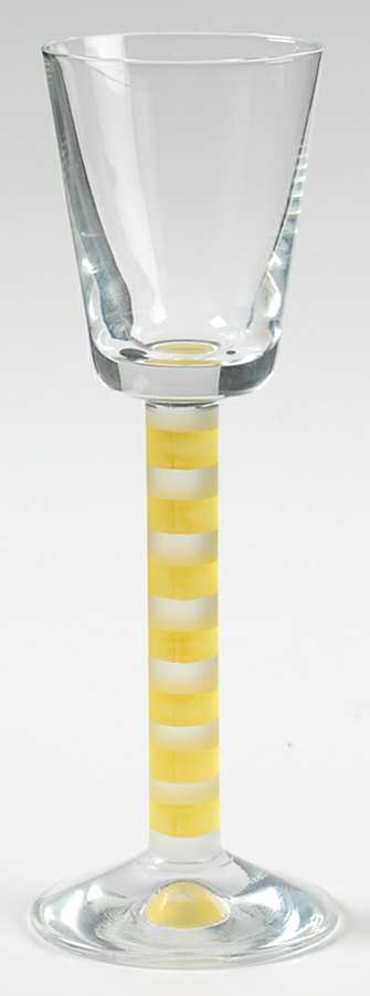 Overture Yellow Frost Cordial Glass by Mikasa-1