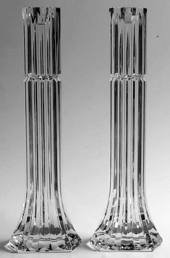 Metropolitan Candlestick/Sg Lt- 12" (Set/2) by Mikasa-1