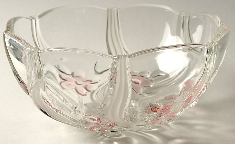 Floral Dance Pink Frost 8" Round Bowl by Mikasa-1