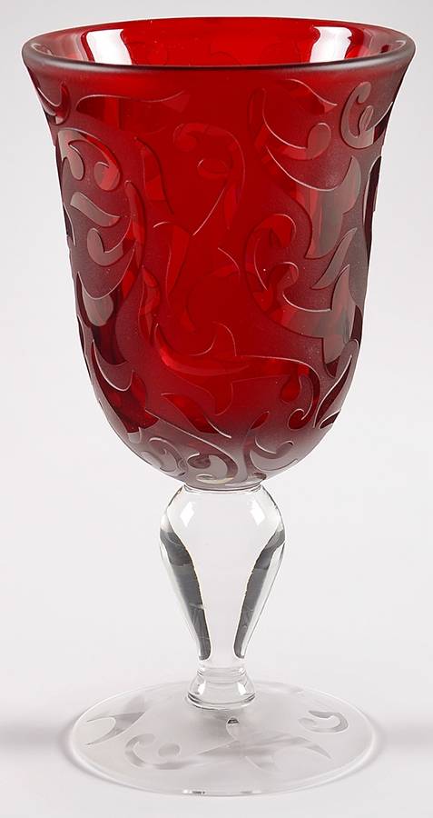 MWC2 (Bulbous Stem) Ruby Iced Tea by Michael Weems-1