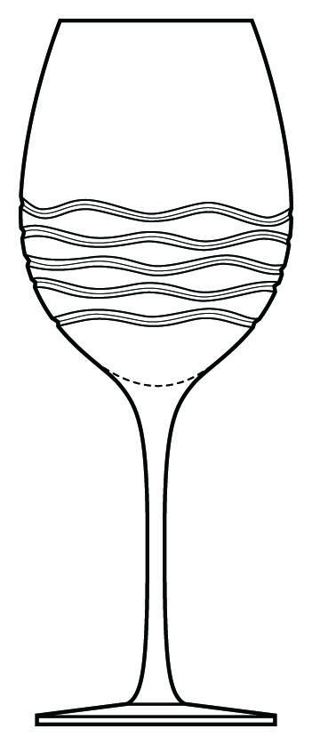Oceanus Water Goblet by Mikasa-1