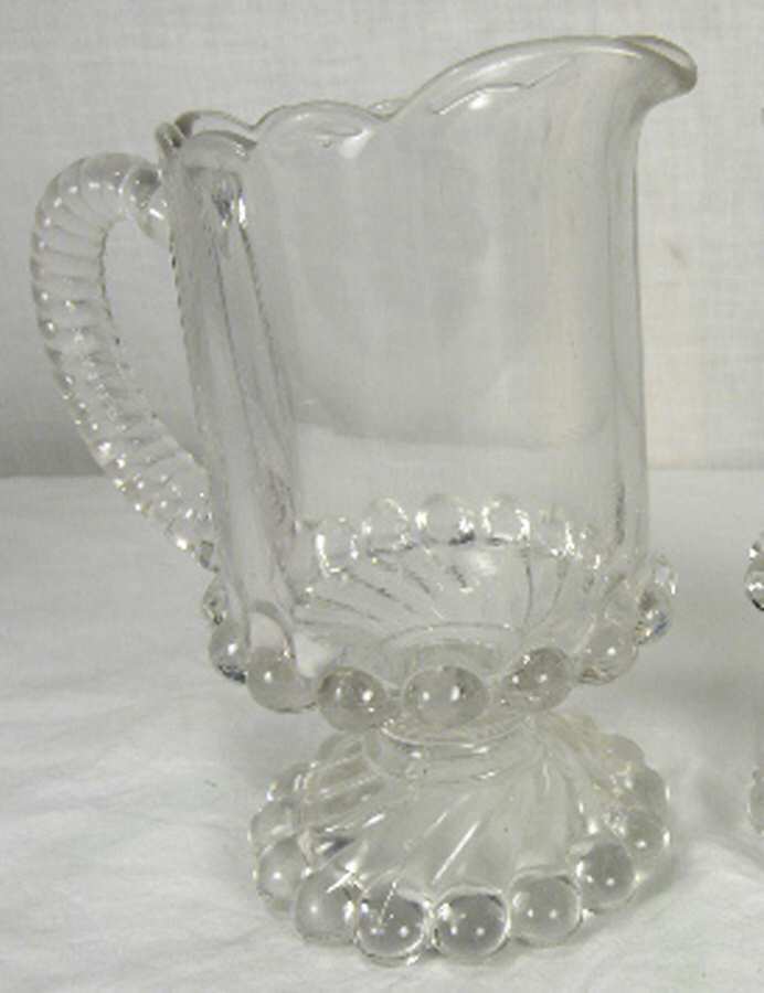 Swirl and Ball Creamer by McKee-1